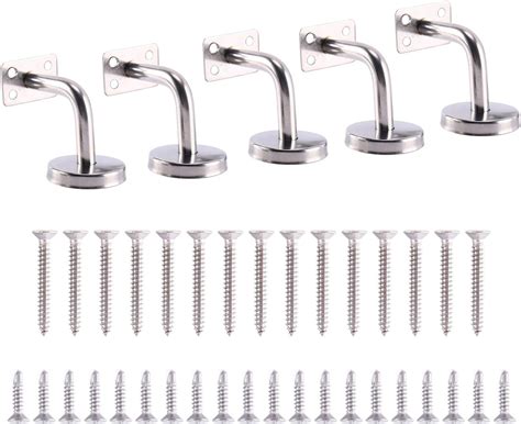 Buy Homend Stainless Steel Wall Mount Stair Handrail Brackets wBase ...