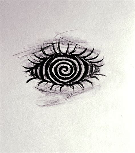 Creepy Eyes Drawing Easy