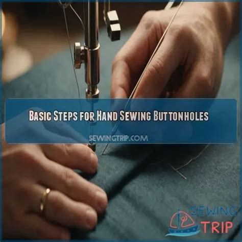 How to Make Buttonholes by Hand Tutorial 的图像结果