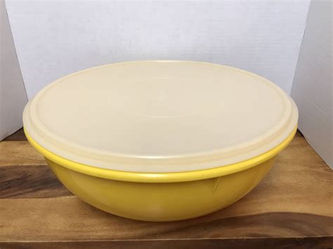 Tupperware Big Yellow Bowl at Rose Hutchinson blog
