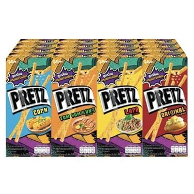 GLICO PRETZ Biscuit Stick Variety Pack - 20 Boxes India | Ubuy