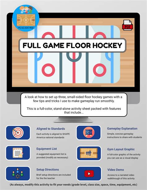 Floor Hockey - PE 4 EVERY KID