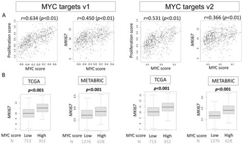 MYC Targets Scores Are Associated with Cancer Aggressiveness and Poor ...