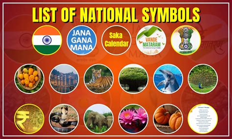India’s National Symbols: 17 Symbols, Their Names, & Significance