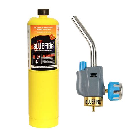 Buy BLUEFIRE Trigger Start Welding Torch Nozzle Head Full Metal Knob ...