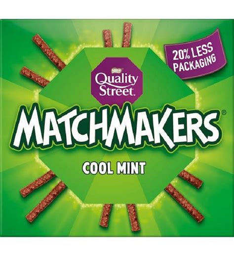 Nestle Quality Street Matchmakers Cool Mint Chocolate 120gm – glamshow
