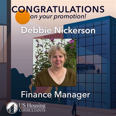 Please join us in congratulating Debbie Nickerson on her recent ...