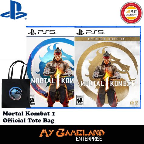 PS5 Mortal Kombat 1 Standard / Premium Edition | Tote Bag (R3/R2 ...