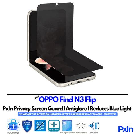 Privacy Screen Guard for OPPO Find N3 Flip Mobile | No.1