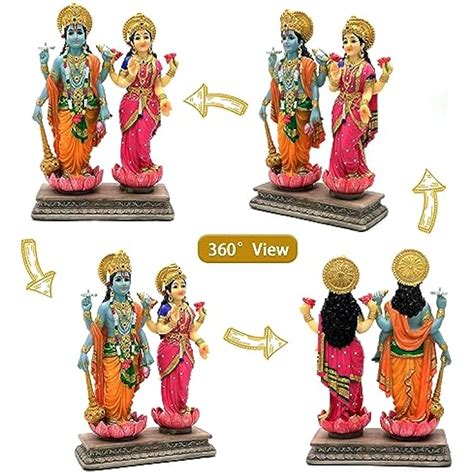 alikiki Hindu God Lakshmi Narayan Statue - 8.8 H India | Ubuy