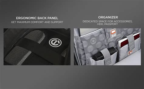 Buy CARLTON Laptop Backpack 22L With Ergonomic Back Panel and Grab ...