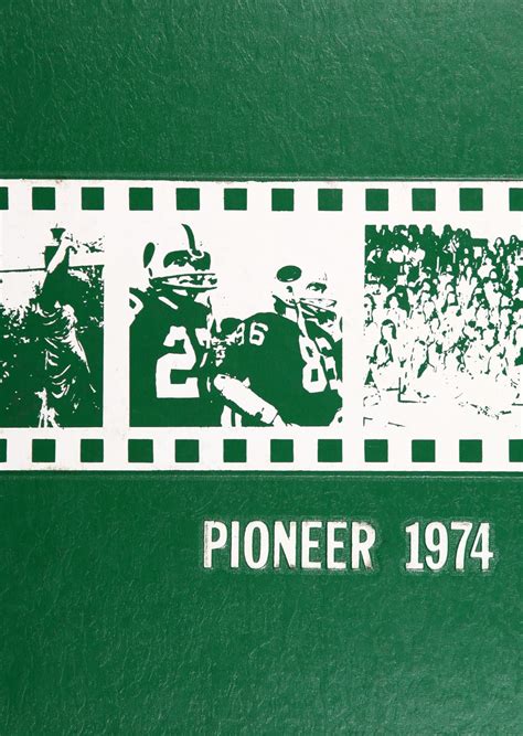 1974 yearbook from Greendale High School from Greendale, Wisconsin for sale