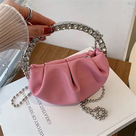 Megan Top Handle Crystal Rhinestone Bag – Label Frenesi Fashion