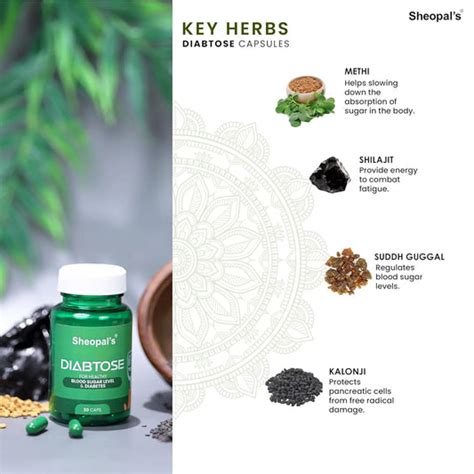 Buy Ayurvedic Medicines for Diabetes | Diabetes Care Capsule – Sheopals