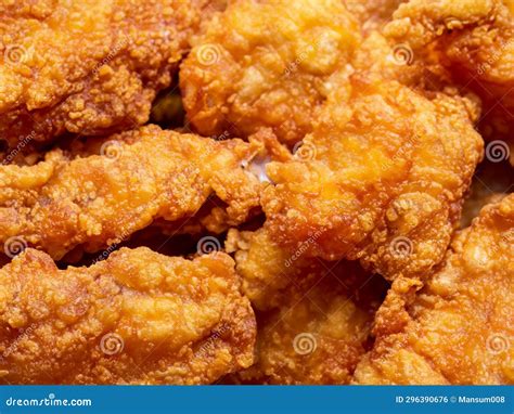 Crispy Fried Chicken Skins stock photo. Image of appetizers - 296390676