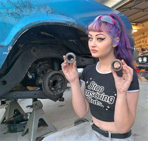 'I'm judged for being a glam mechanic – men call me weak but I prove them wrong' - Daily Star