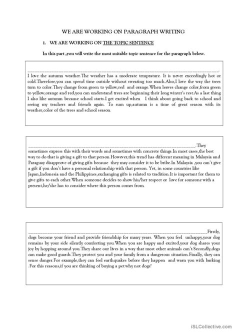 Image result for Paragraph Writing Exercises