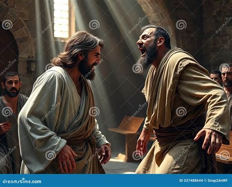 Gospel Images from the Bible NT - Jesus Casts Out a Demon from a ...