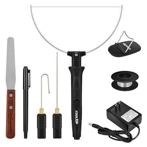 Cooltop Hot Wire Foam Cutter kit, 18W High Power Styrofoam Knife Cutter ...
