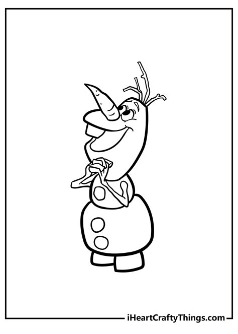 Olaf Coloring Pages