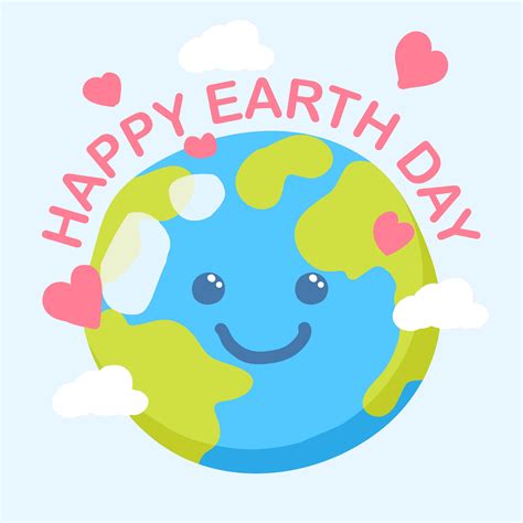Happy Earth Day Background 198603 Vector Art at Vecteezy