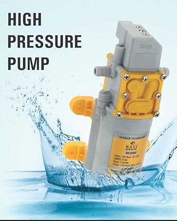 RAVI SPRAYER® (GERMAN TECHNOLOGY) High Pressure Pumps 12v DC Water Pump ...