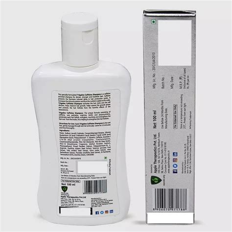 Trigaine Caffeine Shampoo- Dermatologist Recommended Shampoo