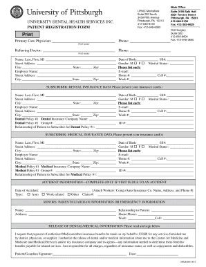 Montefiore Dental Clinic - Fill Online, Printable, Fillable, Blank ...