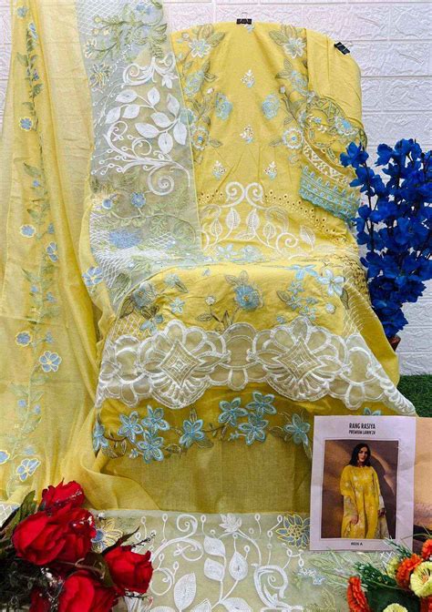 Deepsy Rang Rasiya 6026 Colors Heavy Embroidered Cotton Pakistani Suit ...