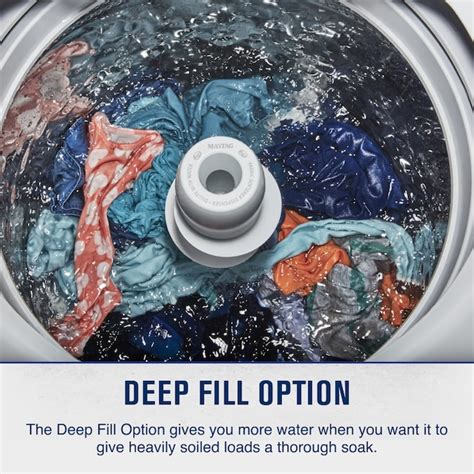 Maytag 4.8-cu ft High Efficiency Agitator Top-Load Washer (White ...