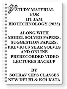 Study Material On Iit Jam Biotechnology (2023) [pack Of 4 Books] With ...