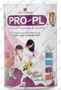 PRO PL VANILLA POWDER 200 GM Price, Uses, Side Effects & Substitutes ...