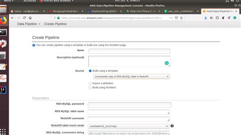 AWS Pipeline 的图像结果