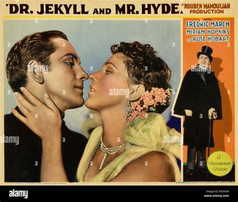 Dr. Jekyll and Mr. Hyde 1931 - Movie Poster Stock Photo - Alamy