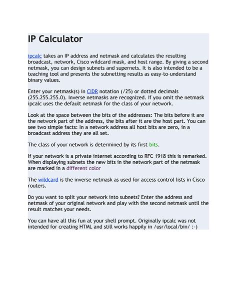 Image result for IP Calcaculator in Java