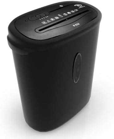 PI P-512 Paper,CD and Credit Card Cross Cut Shredder for Home/Office ...