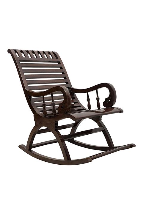 DZYN Furnitures Aura Rocking.CHR.std.wallnut.01 Rocking Chair (Walnut ...