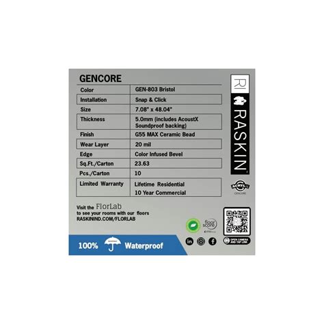 Buy Raskin Acrylx Gencore GEN-803 SAMPLE Online at Lowest Price in Ubuy ...