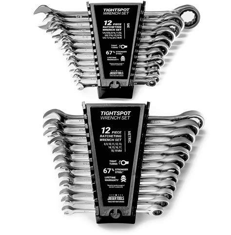 Jaeger24pc In Mm Tightspot Ratcheting Wrench Set Master Set Including ...
