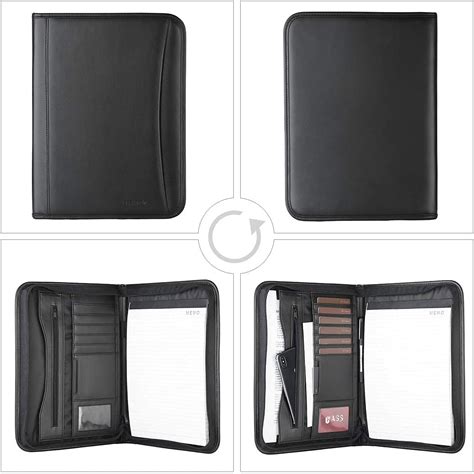 Buy BBD A4 File Folder Padfolio Writing Pad Business Presentation ...