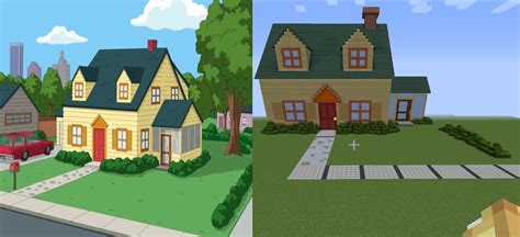 Family Guy House Layout Minecraft