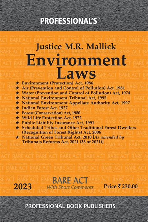 Buy Environment Laws Book Online at Low Prices in India | Environment ...