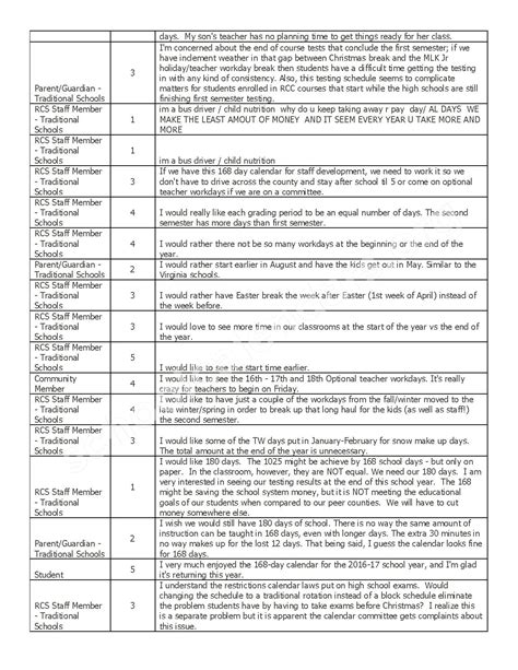 2017 - 2018 District Calendar | Rockingham County Schools – Eden, NC