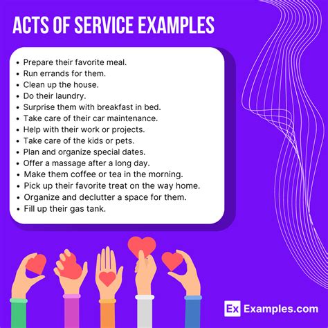 50+ Acts of Service Examples