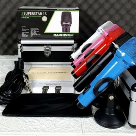 Jual MICROPHONE KABEL HARDWELL SUPERSTAR 1 & 1S / 1 S ORIGINAL HARDWELL ...