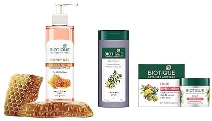 Biotique Honey Gel Soothe & Nourish Foaming Face Wash, 200ml&Biotique ...