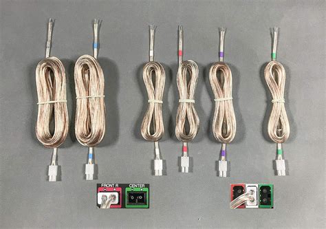 MS-Audio Service 6 MS-Audio Home Theater Speaker Wires - Compatible ...