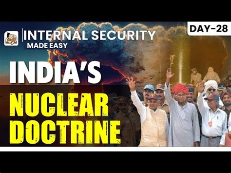 In Depth - India's Nuclear Doctrine Video Lecture - Science and ...