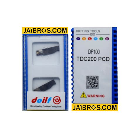 TDC Grooving PCD Inserts for CNC Machines - 2/3/4 mm – Jaibros