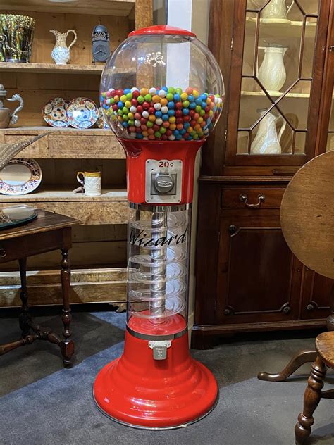 Groovy Wizard Spiral Gumball Machine (VIDEO) – Allpress Antiques